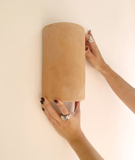 Menorca M Natural Wall Light Pack 3 units.