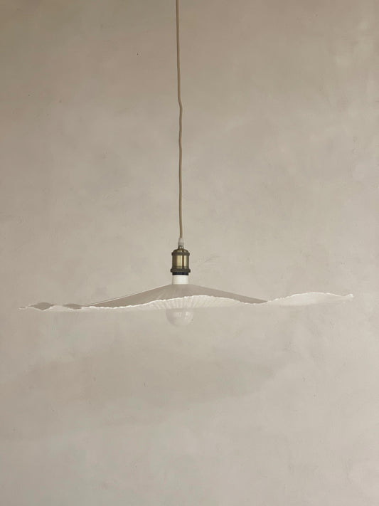 White Flower Hanging Lamp