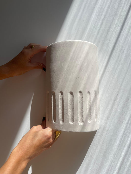 Lanzarote White Wall Light