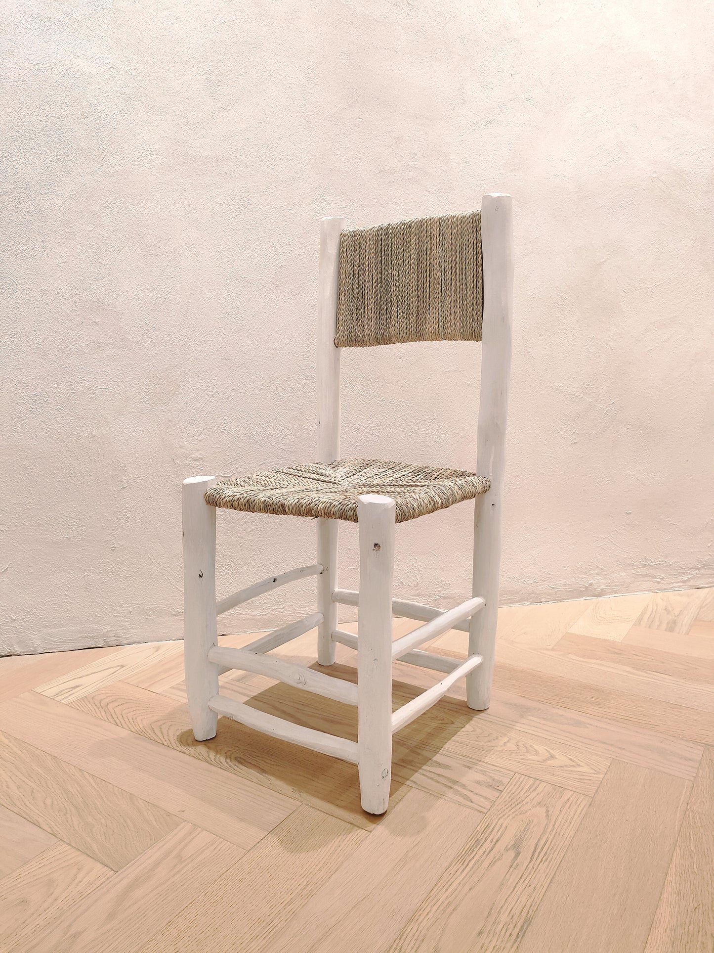 Silla Juana cuerda blanca