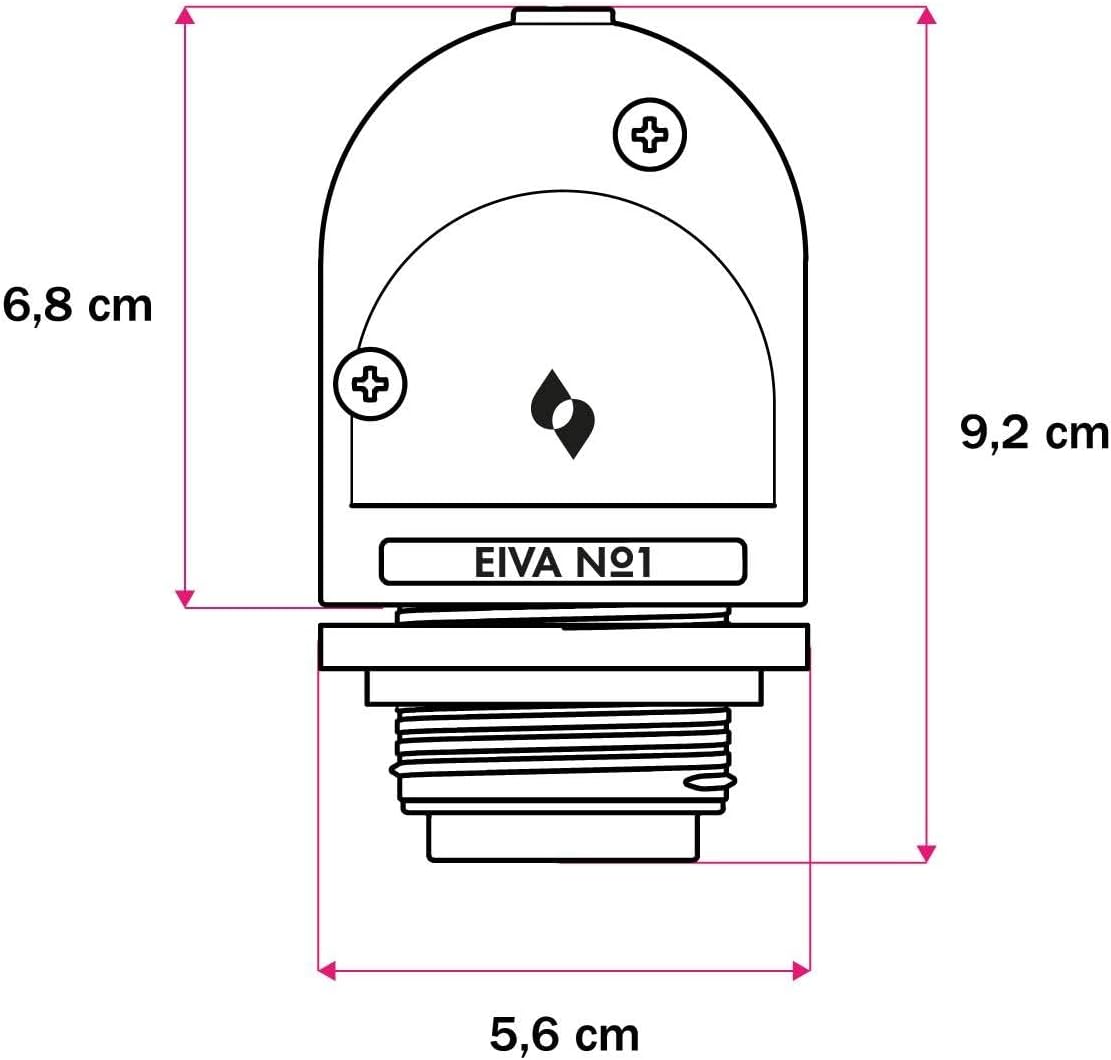 E27 IP65 Lampholder for outdoor wall lights.