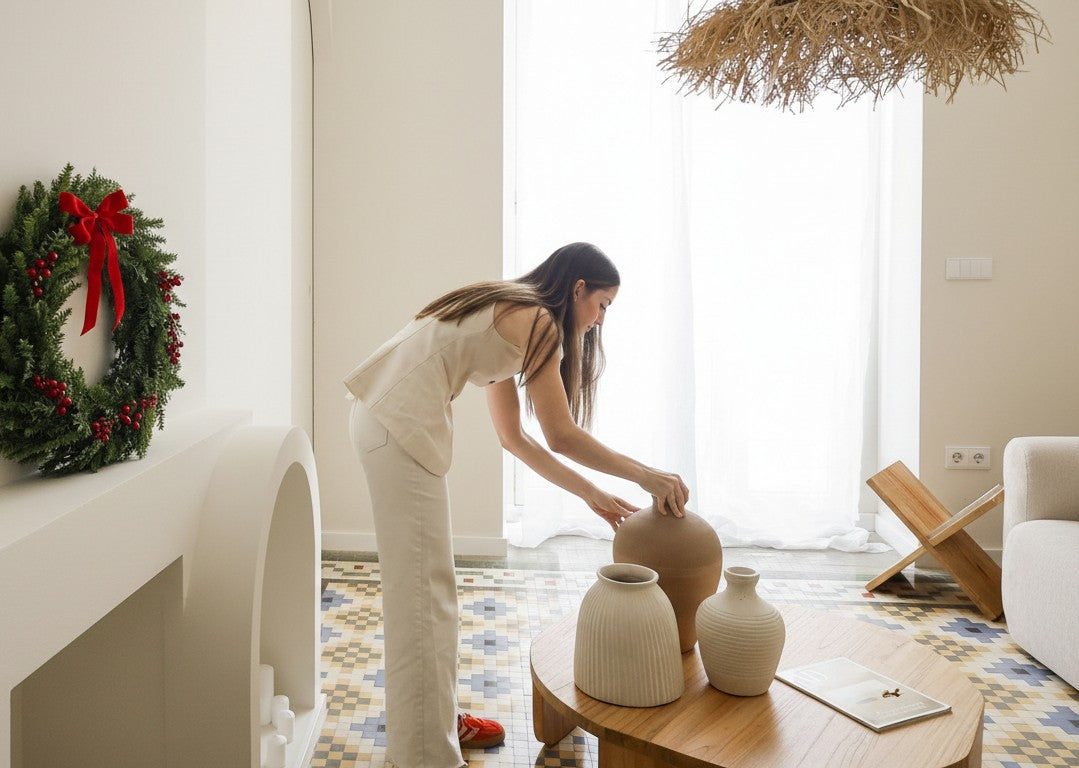 Pack de un revistero Muna y una mesa de centro Papúa