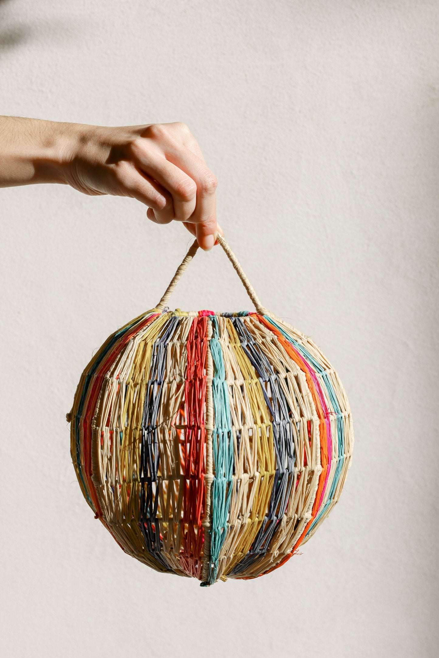 Pantalla lámpara bola