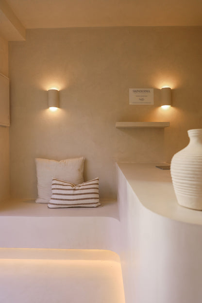 Menorca White Wall Light