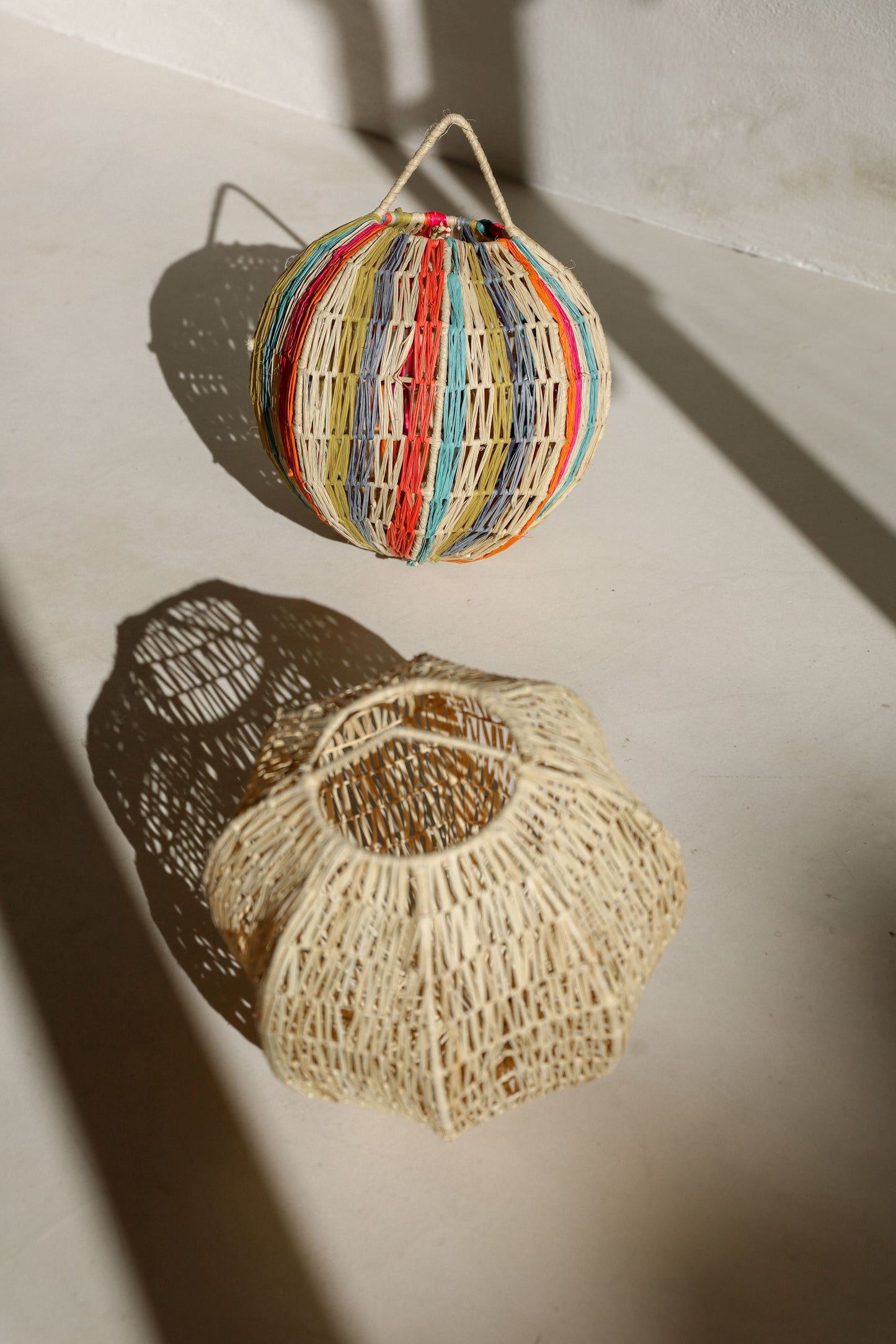 Pantalla lámpara bola