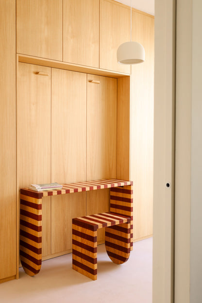 Pack de 1 escritorio y 1 mesita auxiliar Milos