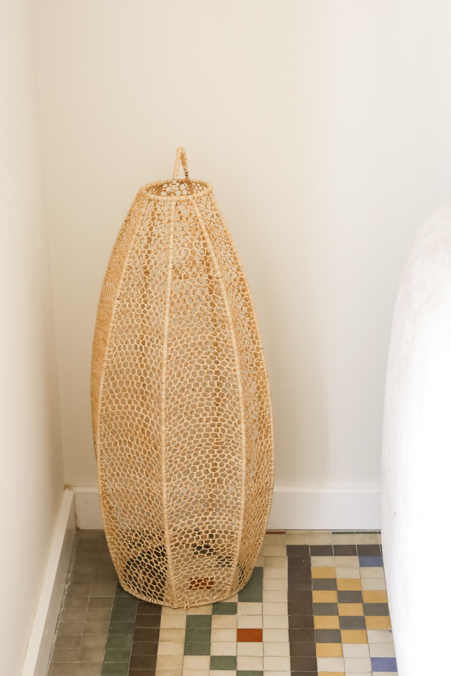 Abat-jour de lampe de pêcheur allongé