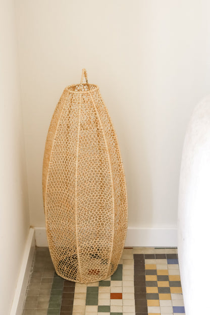 Abat-jour de lampe de pêcheur allongé