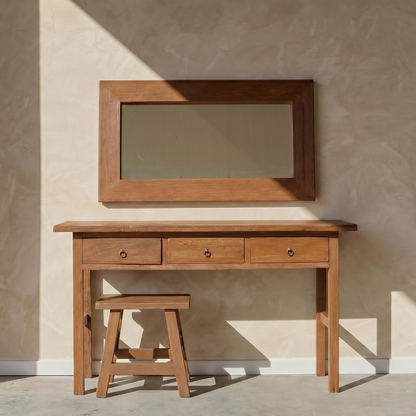 Milos mirror, sideboard, and side table set
