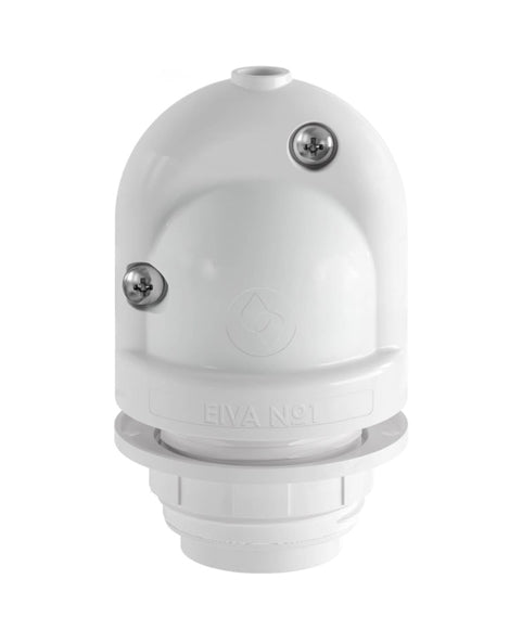 E27 IP65 Lampholder for outdoor wall lights.
