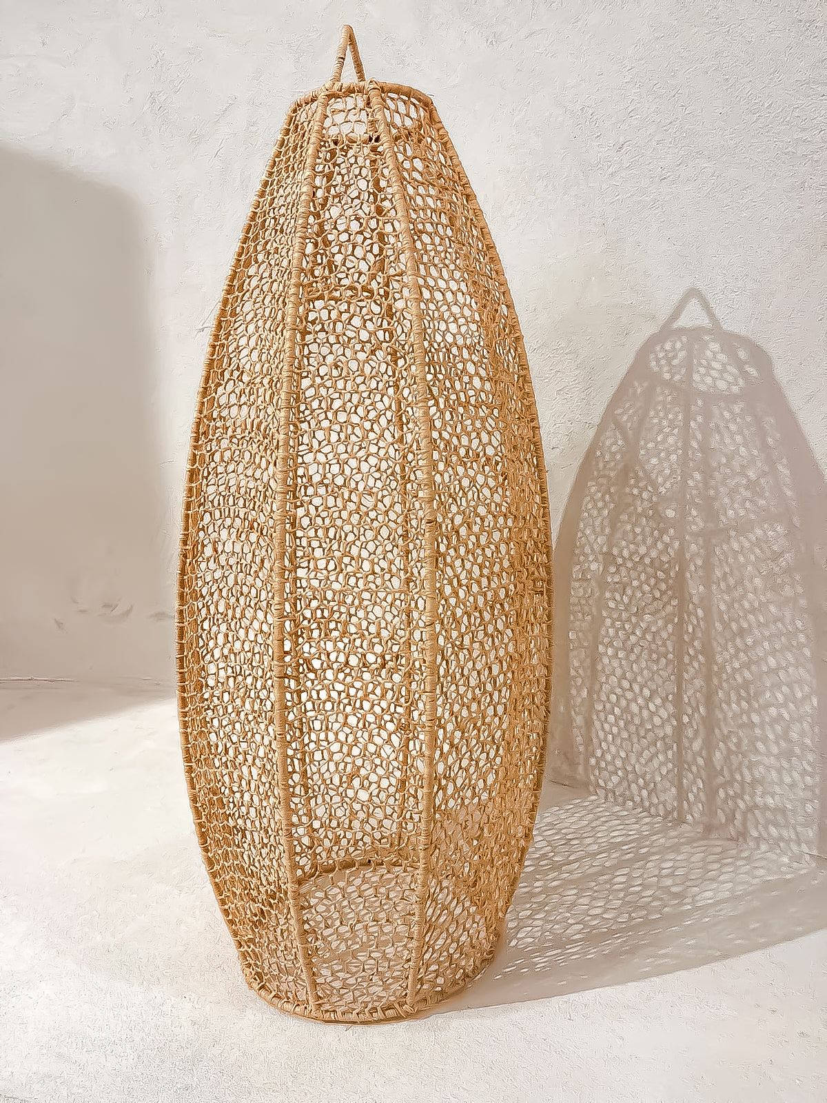 Abat-jour de lampe de pêcheur allongé
