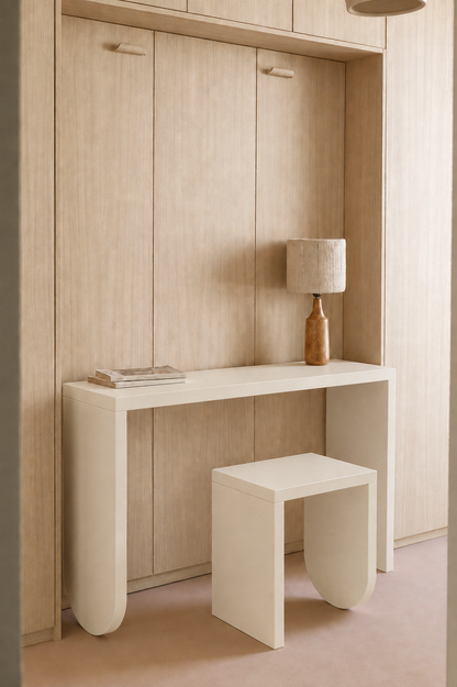 Mesa Auxiliar Milos Blanca