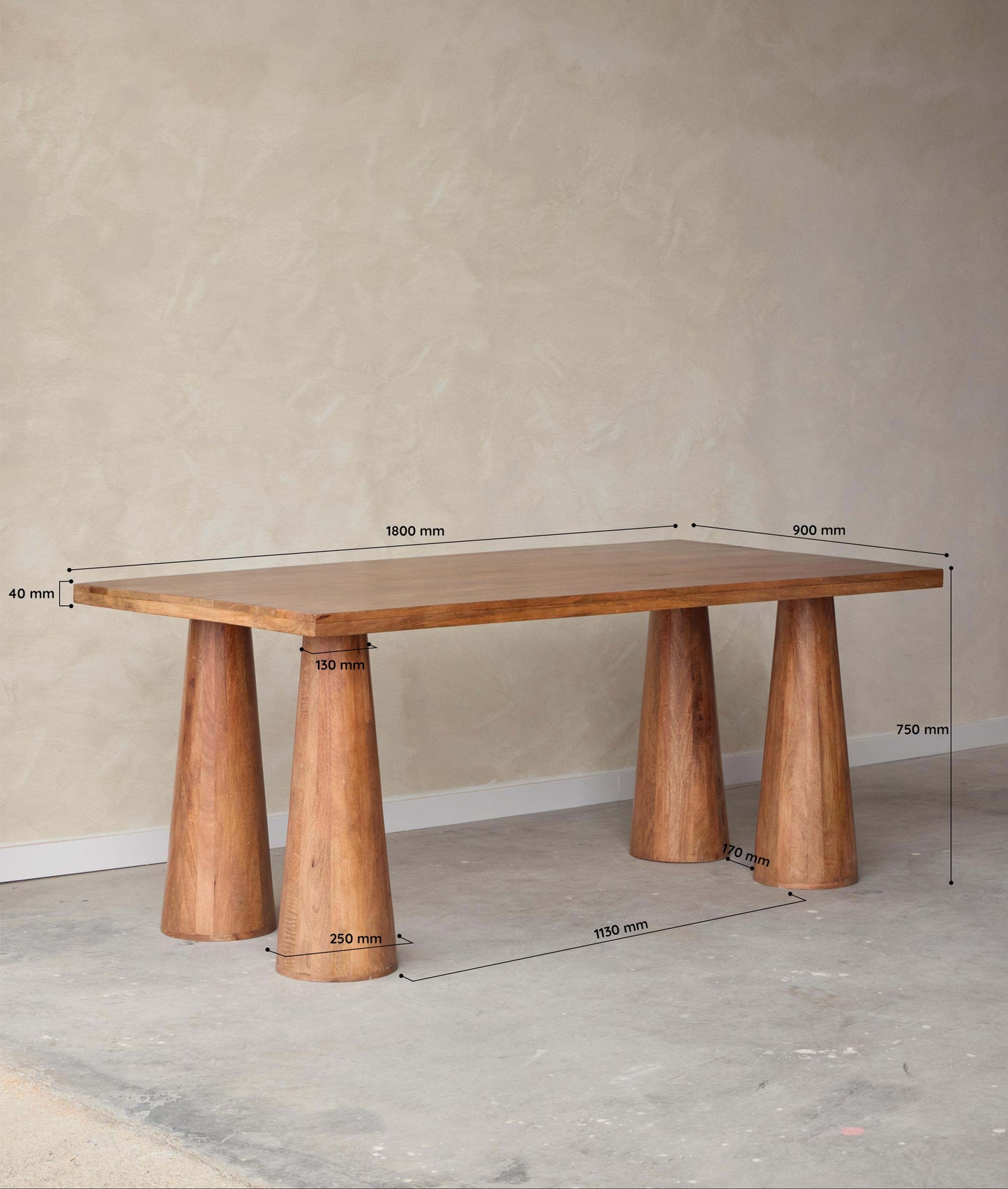 Mesa de comedor Mikonos