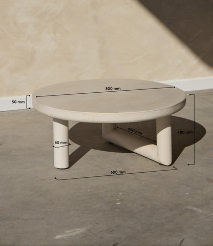 Table basse Majorque Blanc